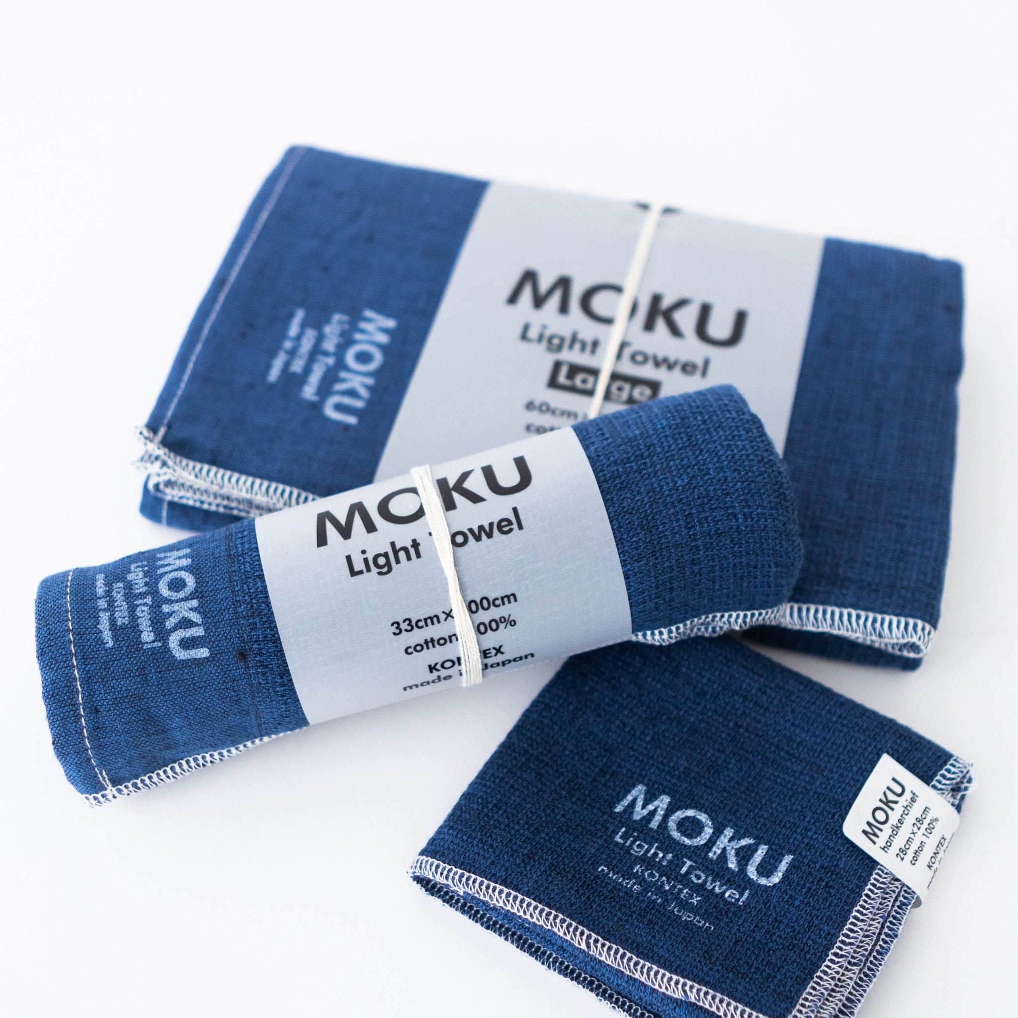 Moku Light Towel Navy - tortoise general store