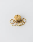 Octopus Brass Key Holder - tortoise general store