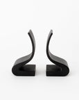 Ogasawara Wave Cast Iron Bookends - tortoise general store