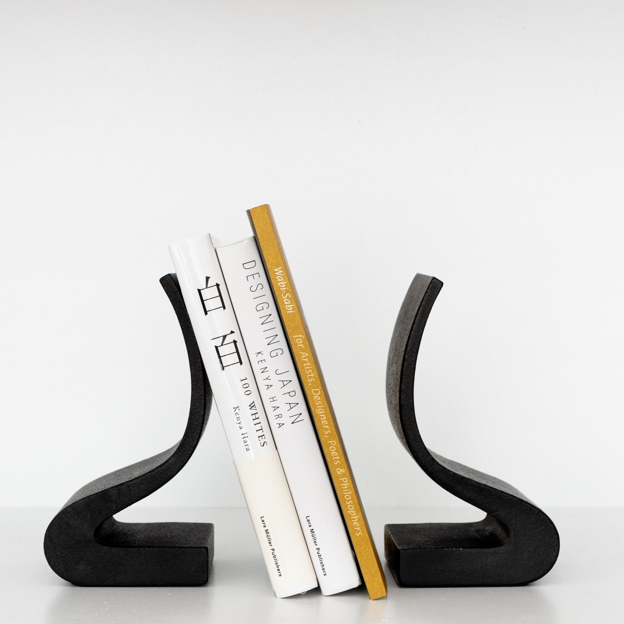 Ogasawara Wave Cast Iron Bookends | Tortoise General Store