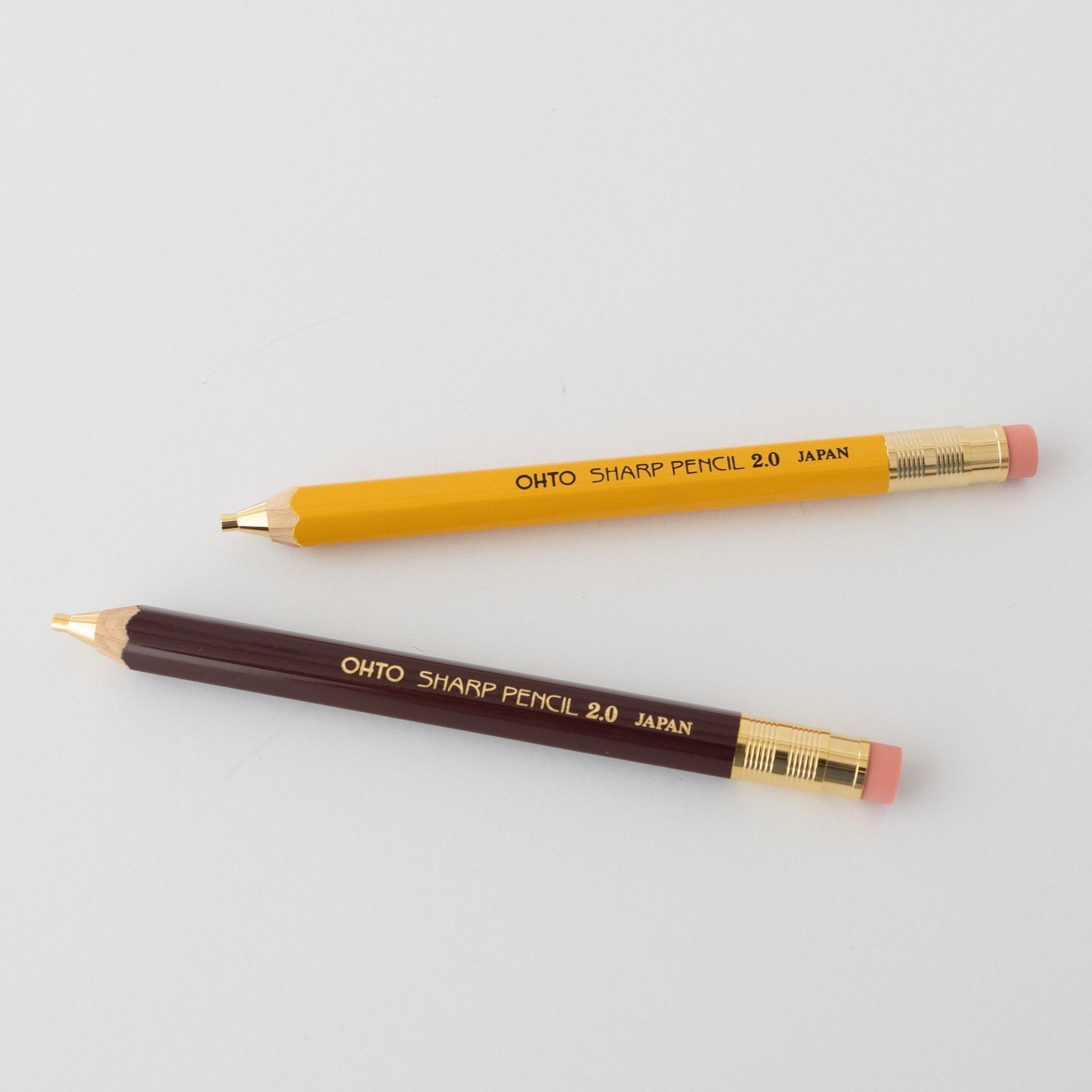 Ohto Wooden Mechanical Pencil 2.0mm - tortoise general store