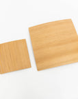 Orange Pine Natural Plywood Square Dish | Tortoise General Store