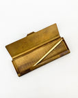 Picus Brass Pen Case - tortoise general store