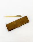 Picus Brass Pen Case - tortoise general store