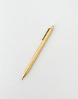 Picus Brass Retractable Pen - tortoise general store