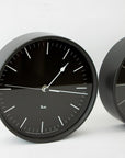 Riki Steel Clock Line WR08-24BK - tortoise general store