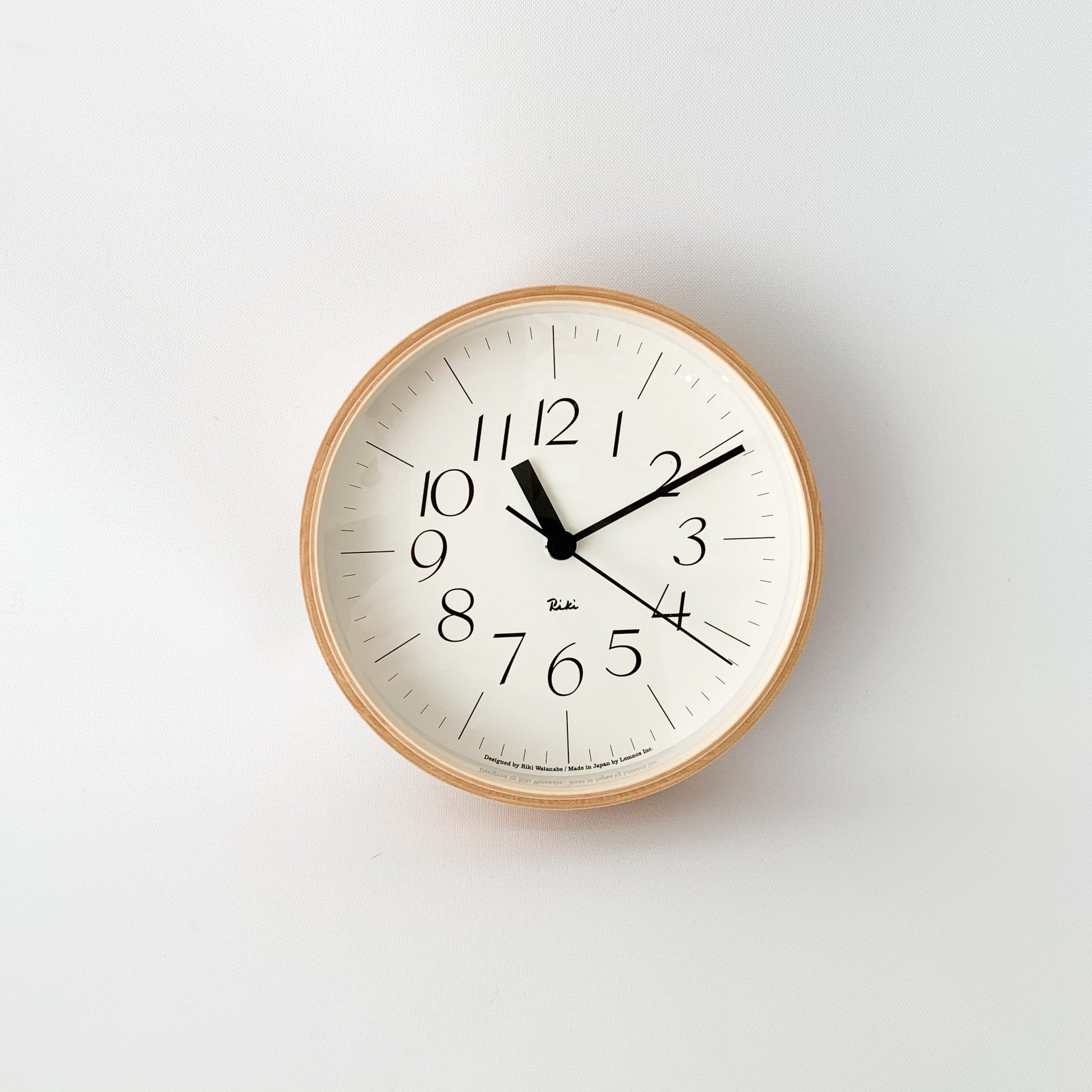 Riki Numbers Clock | Tortoise General Store