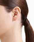 Shihara Diamond Twist Pin Earring 01 | Tortoise General Store