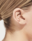 Shihara Twist Round Earring 01 | Tortoise General Store
