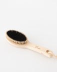 Short Handled Horse Hair Body Brush - tortoise general store