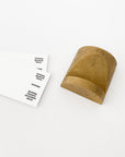 S/N Brass Card Holder (SN017) - tortoise general store