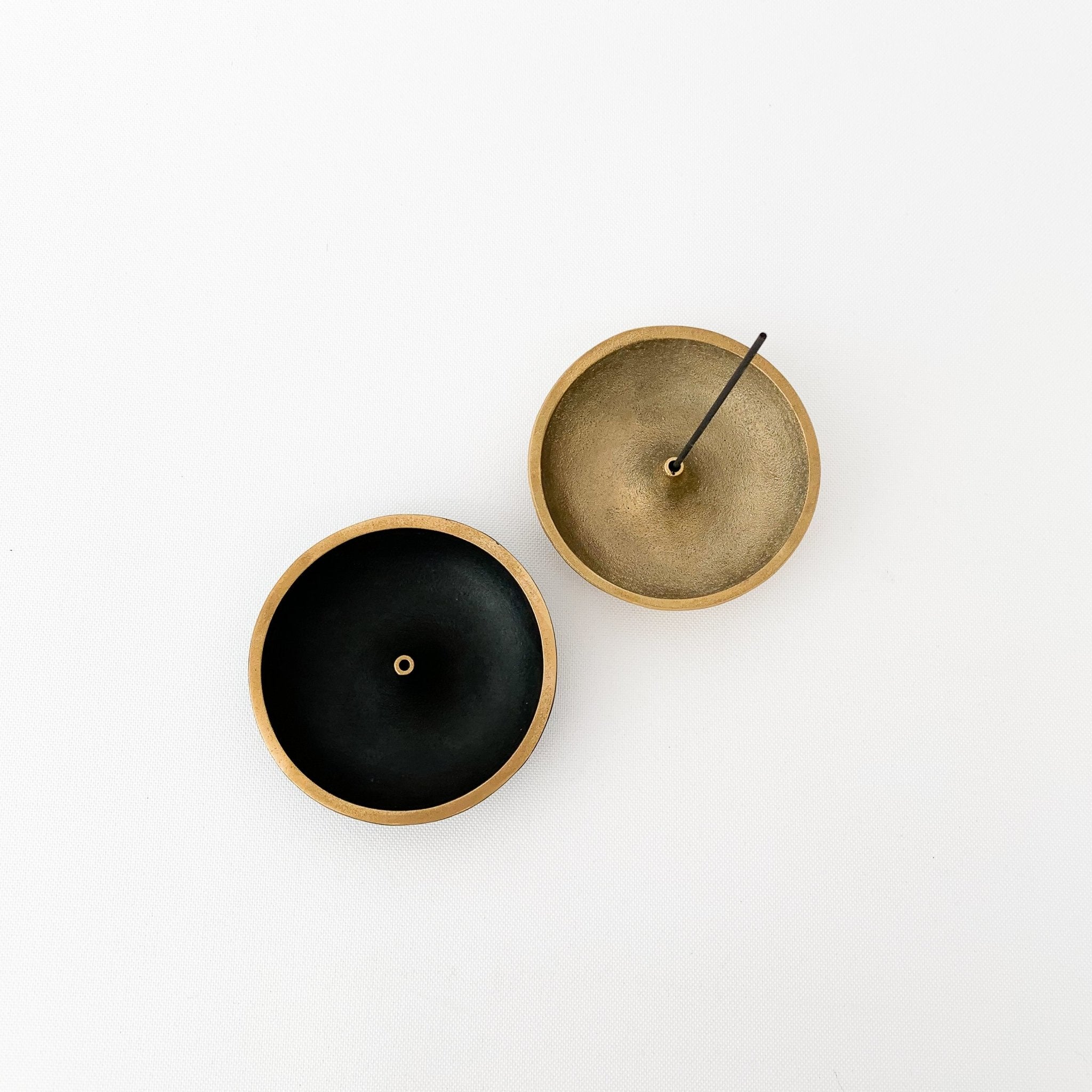 S/N Incense Holder in Brass (SN007) and Black Finish (SN016) - tortoise general store