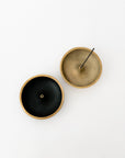 S/N Incense Holder in Brass (SN007) and Black Finish (SN016) - tortoise general store