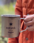 Snow Peak Stainless Double Wall 450 Mug | Tortoise General Store