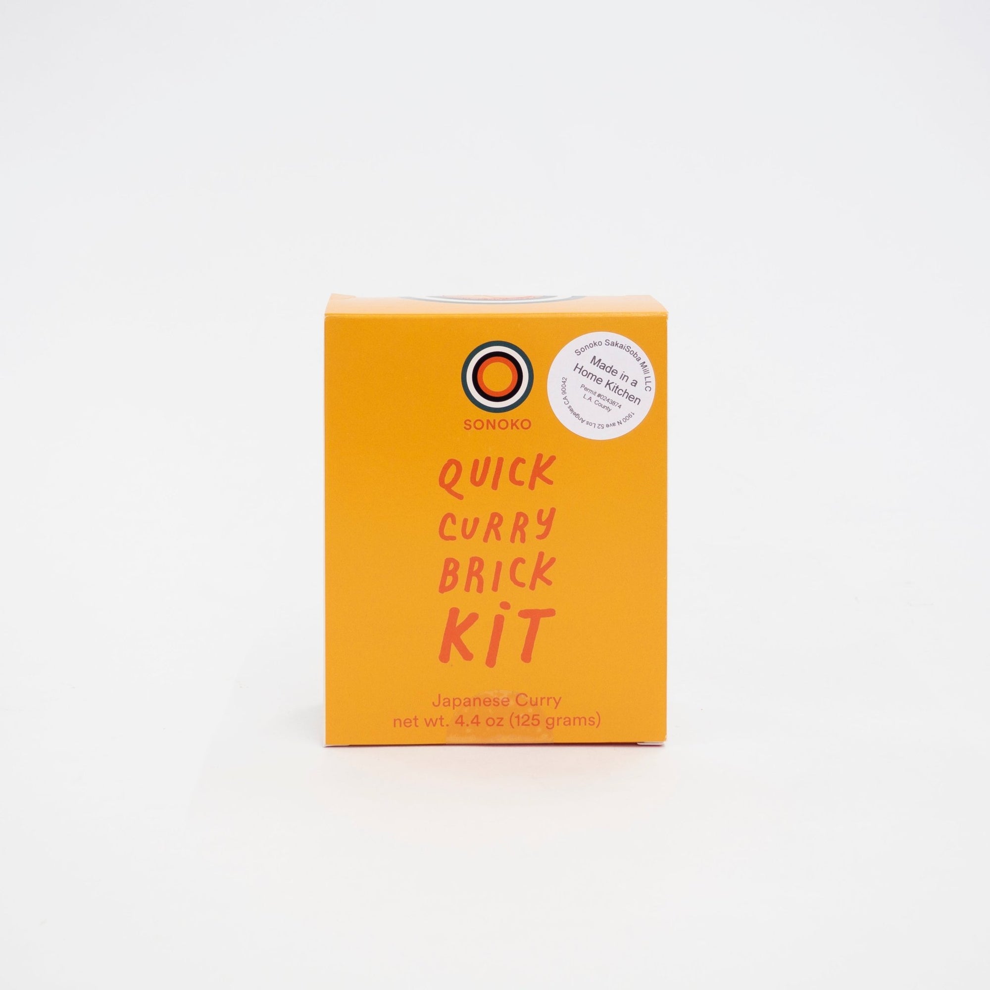 Sonoko Quick Curry Brick Kit | Tortoise General Store