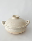 Steamer Donabe - Large White (ZW-19) - tortoise general store