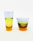 Sugahara Duo Blue/Yellow Old Fashion, Tumbler - tortoise general store