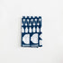 Tenugui - Kitchen Tools on Blue | Tortoise General Store