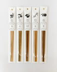 Tetoca Chopsticks in Variety of Woods - tortoise general store