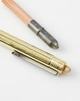 Traveler's Company Brass Ballpoint Pen - tortoise general store