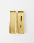 Traveler's Company Brass Pen Case - tortoise general store